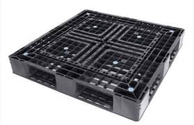 Plastic pallets imported available 43x43