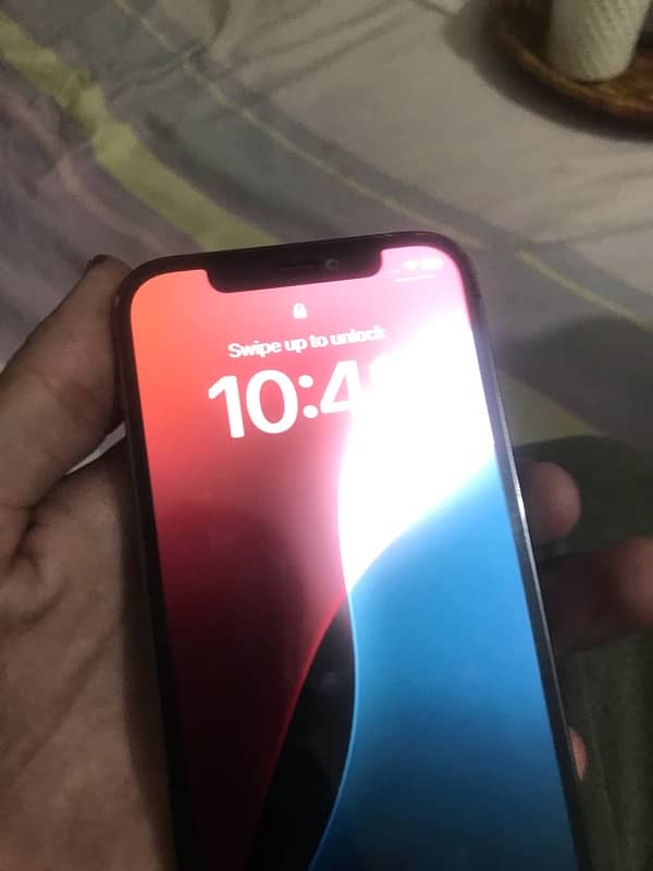 I phone 12pro 128gb non pta water pak beak braek ha 4