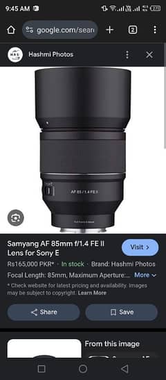 Samyang lens 1.4 box open new lens