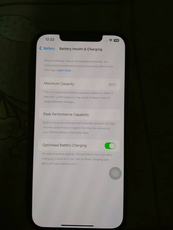 Iphone 12 Pro Max 128gb. . Factory Unlock. . Non PTA. 85% Battery Health 6