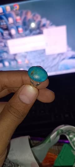 Irani feroza original chandi ki ring Mai