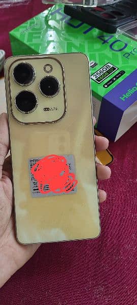 Infinix Hot 40 Pro 2 Months Use Only 10/10 Condition Lush Condition 3