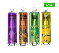 Disposable Vape TITO Glow 8000 Disposable Vape Pod 10x Multipack