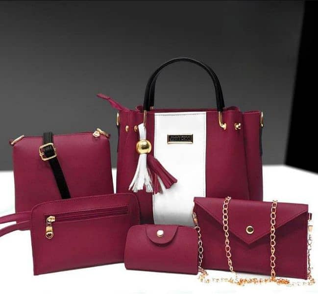 Pure leather bags in different styles 1