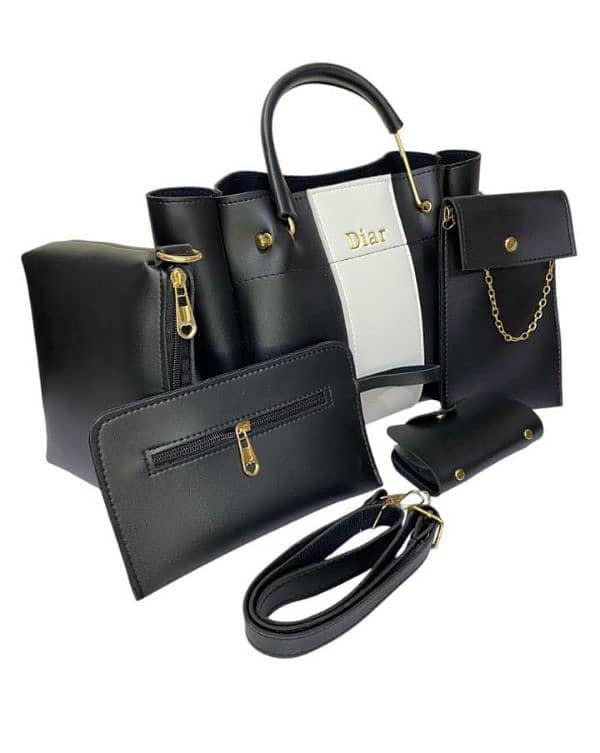 Pure leather bags in different styles 2