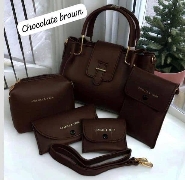 Pure leather bags in different styles 3