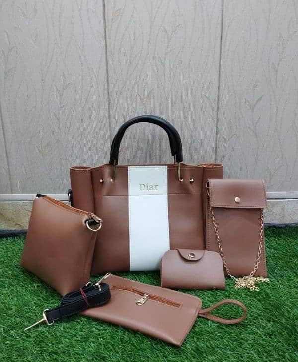 Pure leather bags in different styles 4