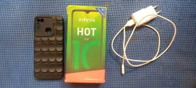 Infinix Hot 10 Play 4/64GB, Obsidian Black Color