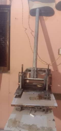 slipper making machine