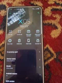 infinix note 8 pro 6/128 gb ram rom