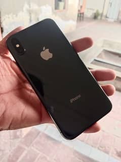 iPhone X ,black colour ,All ok ,New battery installed From Apple store 0