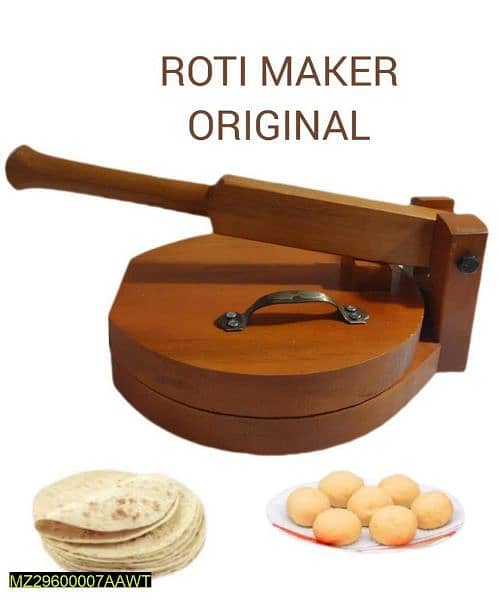 Wooden Roti Maker 0