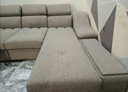 L shape sofa