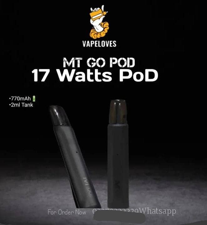 MT GO POD | MT GO VAPE PRICE IN PAKISTAN 0