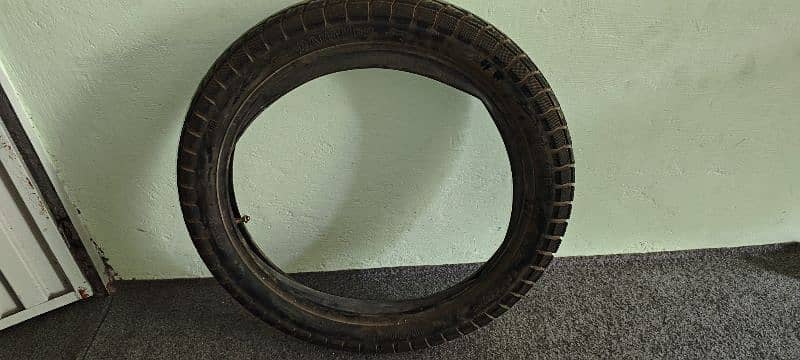 Yamaha YBR Front and Back Tyres and Tubes 0