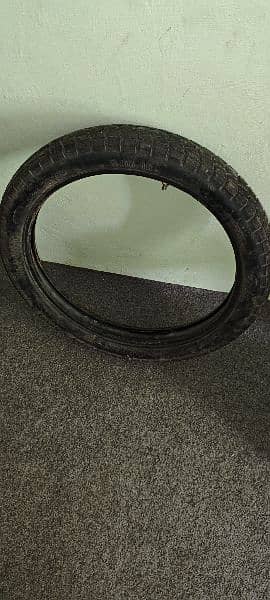 Yamaha YBR Front and Back Tyres and Tubes 10