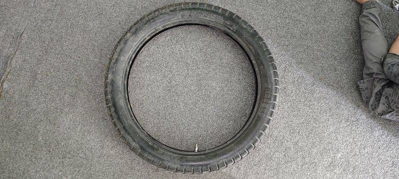 Yamaha YBR Front and Back Tyres and Tubes 14