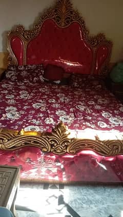 Bed and dressing Table