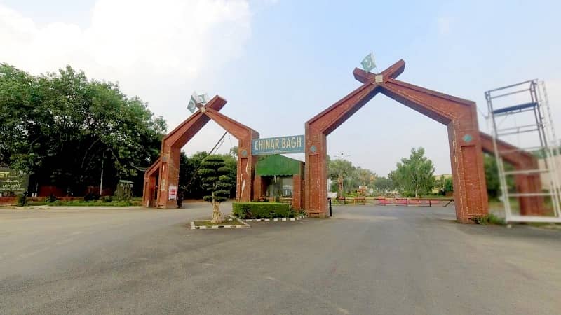 Highly-Desirable Residential Plot Available In Chinar Bagh Shaheen Block For Sale 2