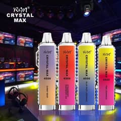 Disposable Vap RandaM Crystal Max 4500 Puffs Disposable Vape