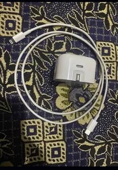 iPhone charger with cable