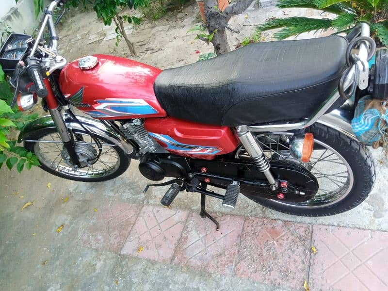 Honda 125 18 model Rawalpindi Registration 5