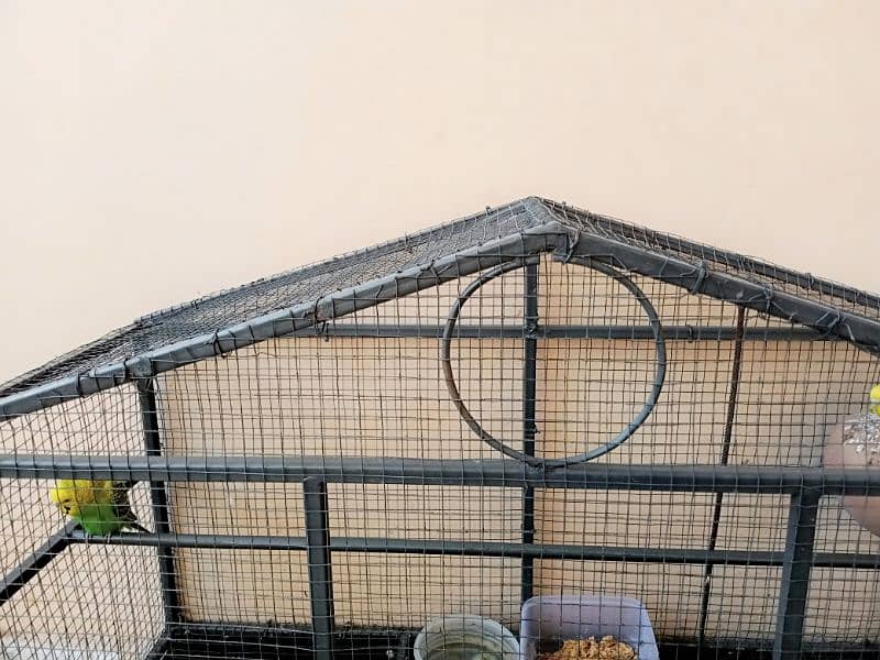 new heavy iron parrot cage 1