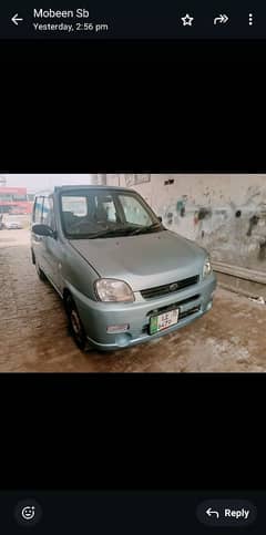 Subaru Pleo 2007 model 2013 import