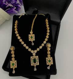 American Diamond necklace set