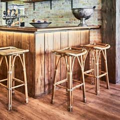 bar stools | Cane bar stools | Cane chair | kitchen stool 03130181205