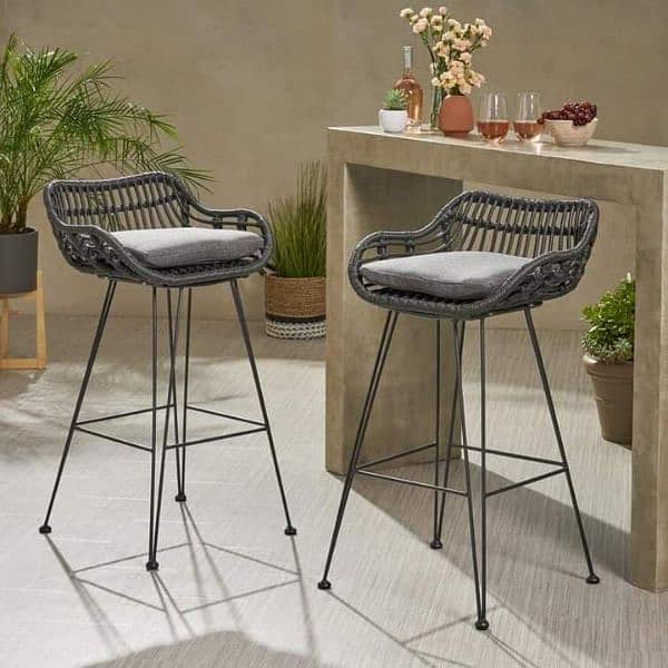 bar stools | Cane bar stools | Cane chair | kitchen stool 03130181205 1