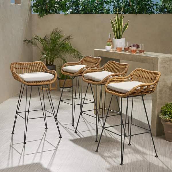 bar stools | Cane bar stools | Cane chair | kitchen stool 03130181205 2