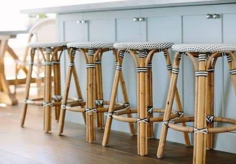 bar stools | Cane bar stools | Cane chair | kitchen stool 03130181205 3