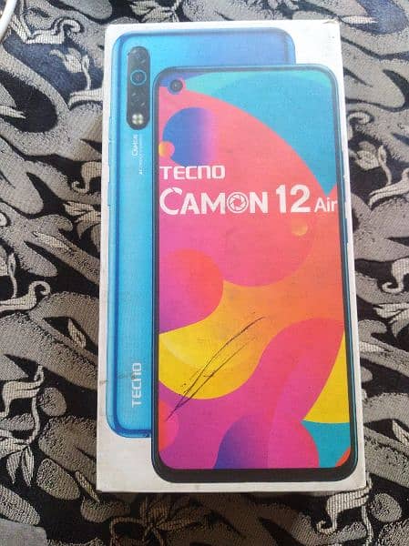 Tecno camon 12 air 4/64 with box exchange possible 6