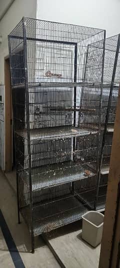 4 portion Love Birds Cage