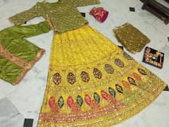 mehndi dress