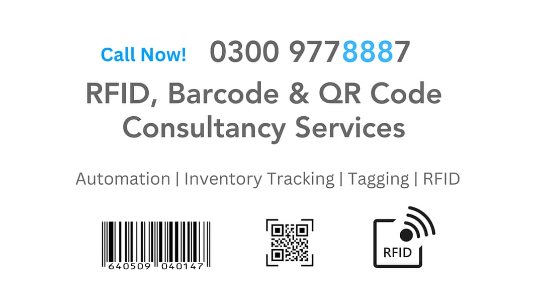 RFID tracking system barcode solution QR code software ERP services 1