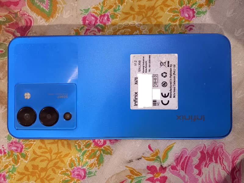 Infinix Note 12 G96 (128gb) (x670) New Model O33357l57l7 Orignal Box 1