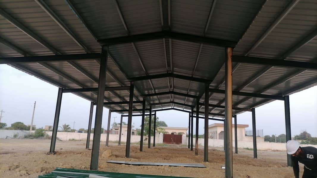 Industrial Shed Parking Shed Tensile Shed Fabrication Warehouse shed 2