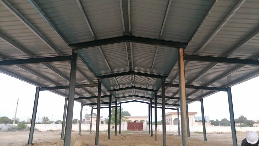 Industrial Shed Parking Shed Tensile Shed Fabrication Warehouse shed 6