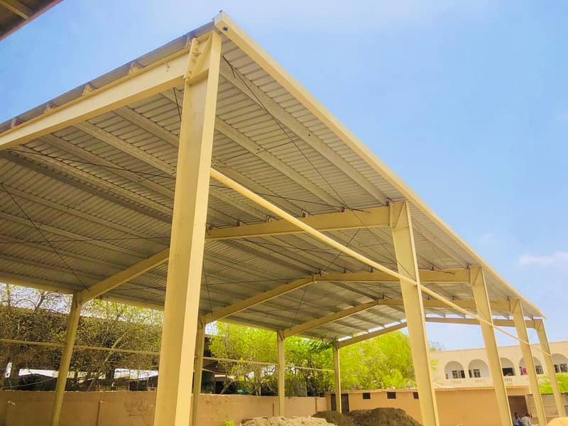 Industrial Shed Parking Shed Tensile Shed Fabrication Warehouse shed 8