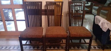 6 chairs dining table set 0