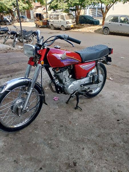 united 2018 125 convert to honda CG 125 5