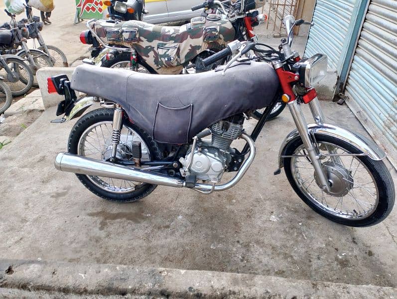 united 2018 125 convert to honda CG 125 12