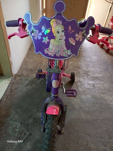 Baby barbie girl bicycle 1