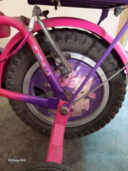 Baby barbie girl bicycle 6