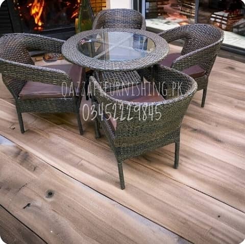 Rattan Dinning table chairs For sale Outdoor cafe restaraunt lounge 4