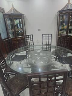 dinning table with 10 chairs 0