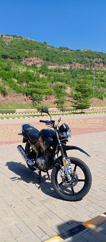 Ybr 125G all Punjab number 5