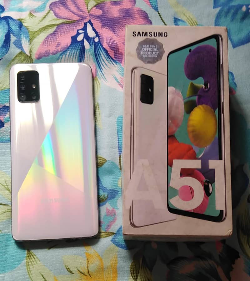 Samsung A51 officealy PTA approved 6 128 7